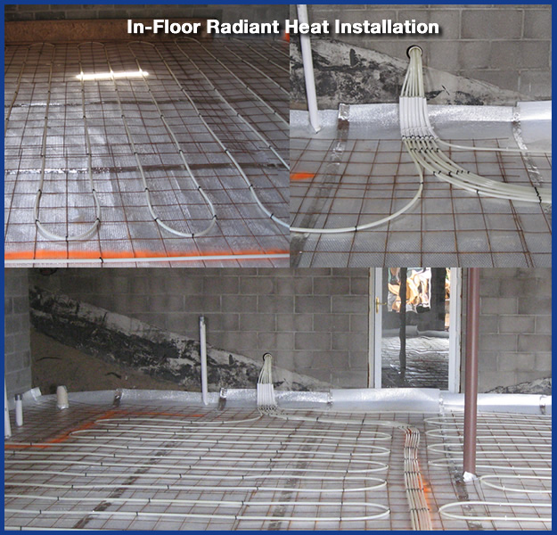 In-Floor Radient Heating Installation Rochester New York