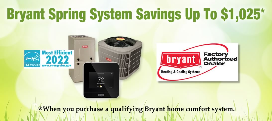 Bryant Heating & Air Conditioning Summer 2022 - Financing Offer Over 36 Months